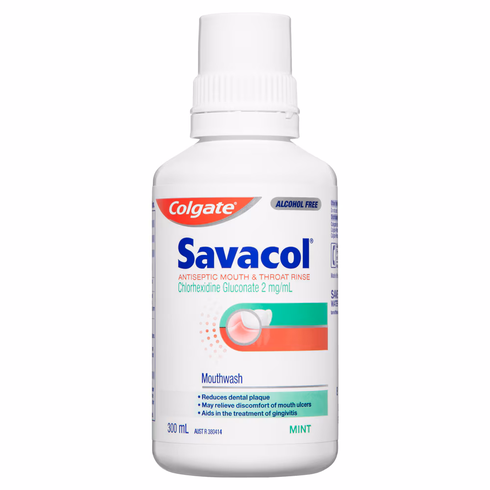 Savacol Mouth Rinse Mint 300ml
