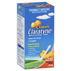 CLARATYNE CLARATYNE SYR PEACH 60ML